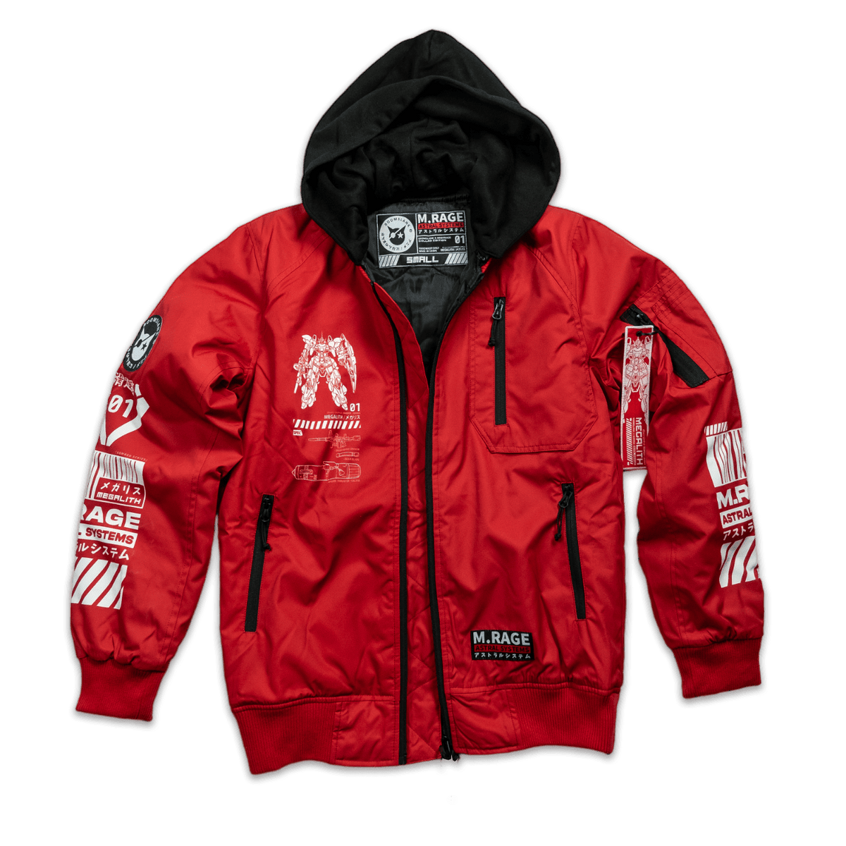 Megalith Anime Bomber Jacket (Boomslank x M.RAGE)