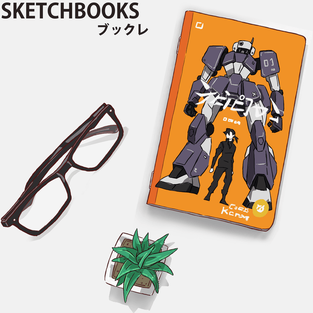 Original anime pocket notebooks – Boomslank