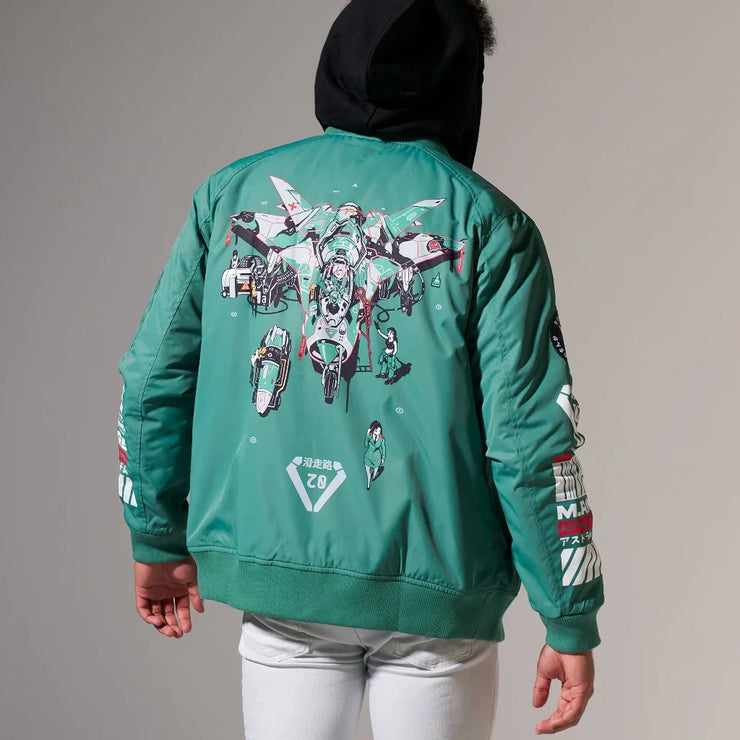 Arsenal (Boomslank x M.RAGE) Bomber Jacket