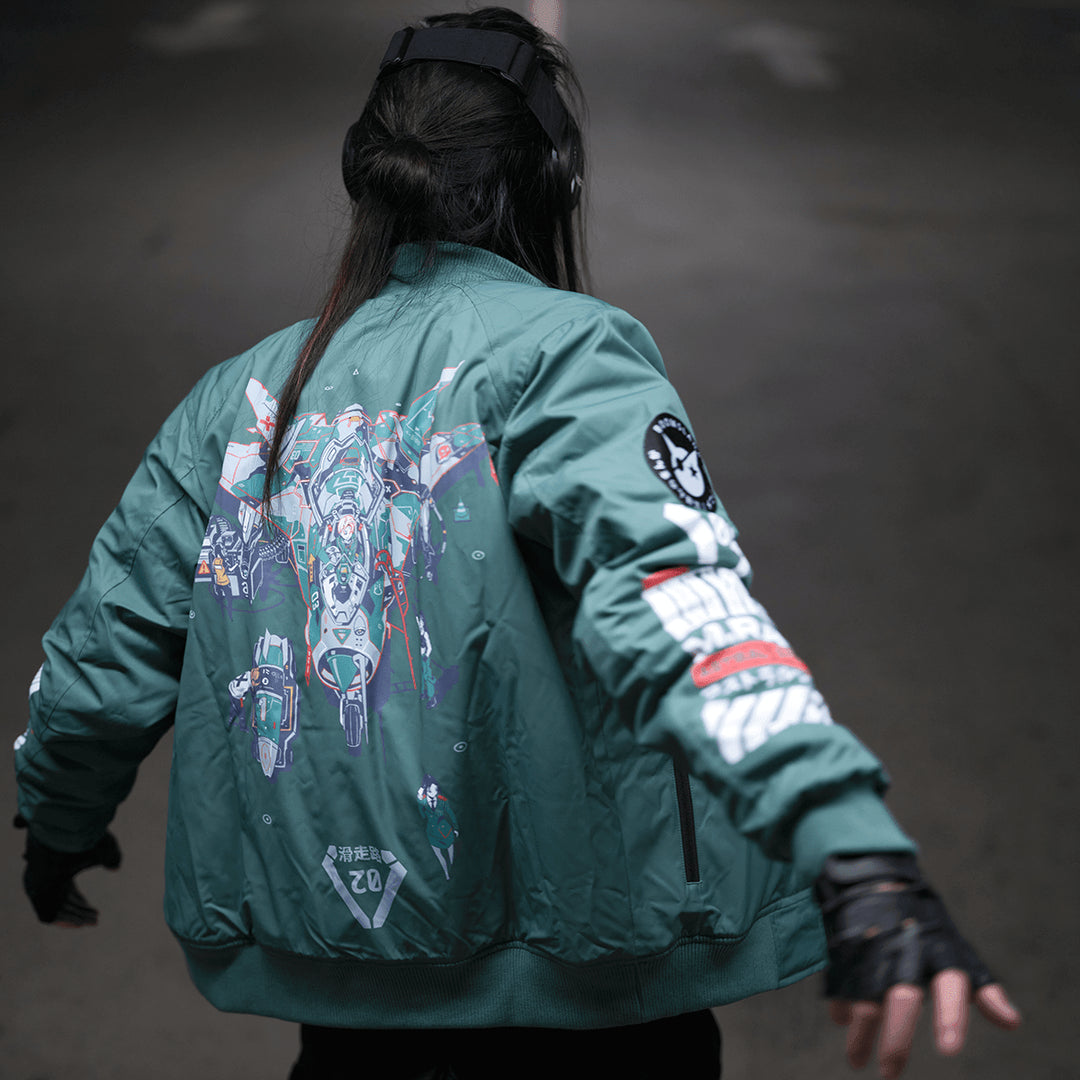 Arsenal Anime Bomber Jacket (Boomslank x M.RAGE)