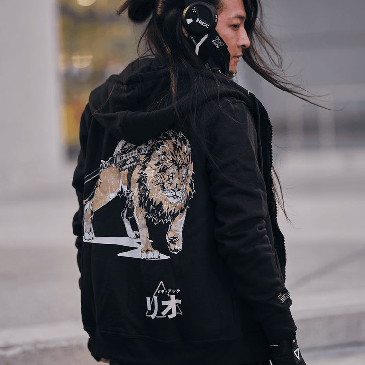 Leo anime hoodie by Boomslank