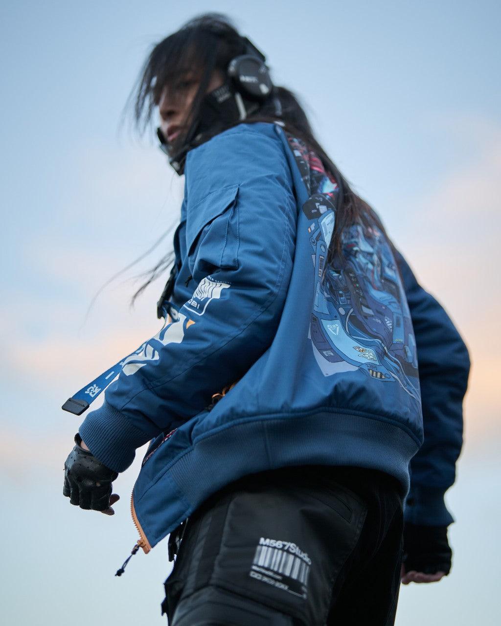 Dogfight Anime Bomber Jacket (Boomslank x M.RAGE)