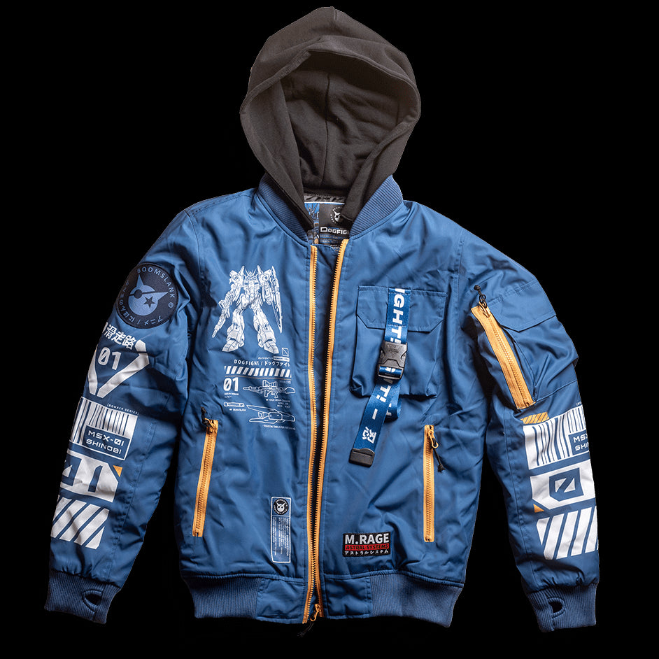 Arsenal Boomslank x M.RAGE ボンバージャケット Arsenal Anime Bomber Jacket (Boomslank x M.RAGE)