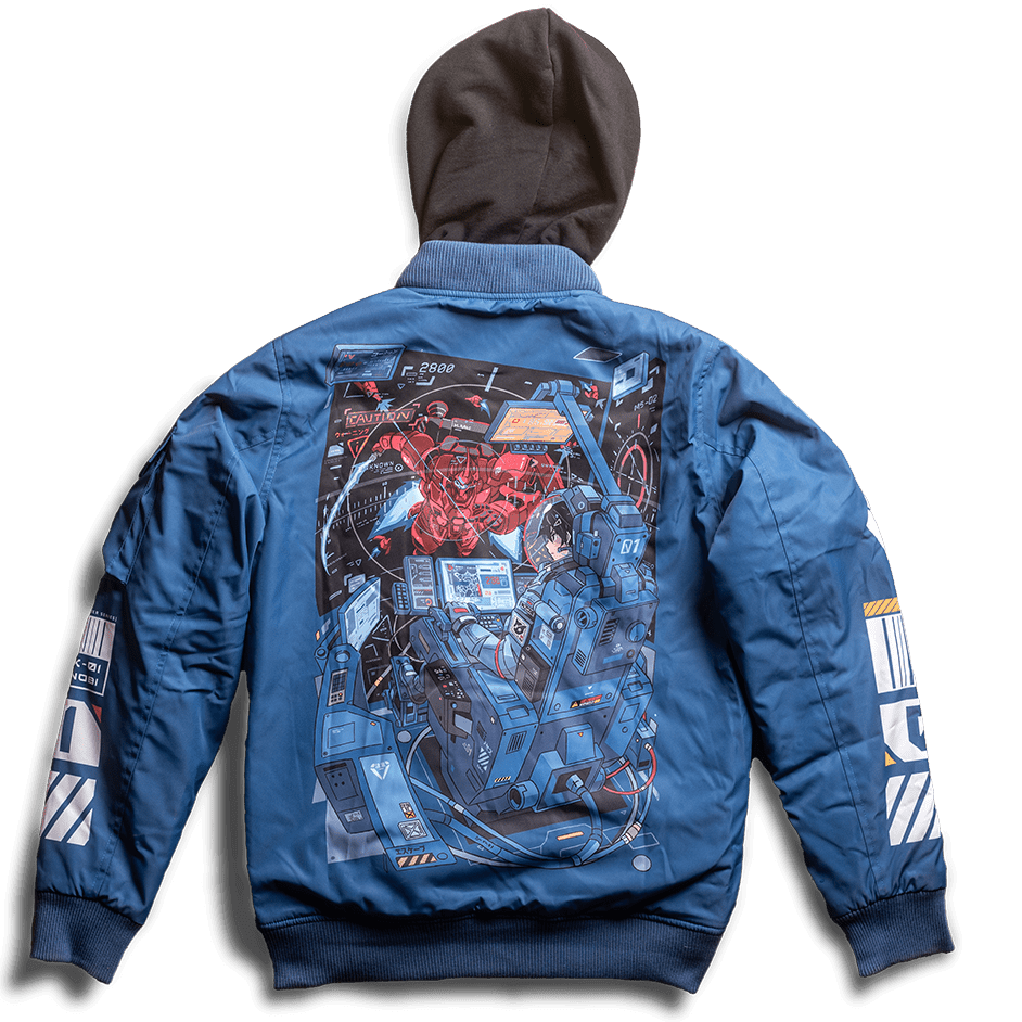 Dogfight Anime Bomber Jacket (Boomslank x M.RAGE)