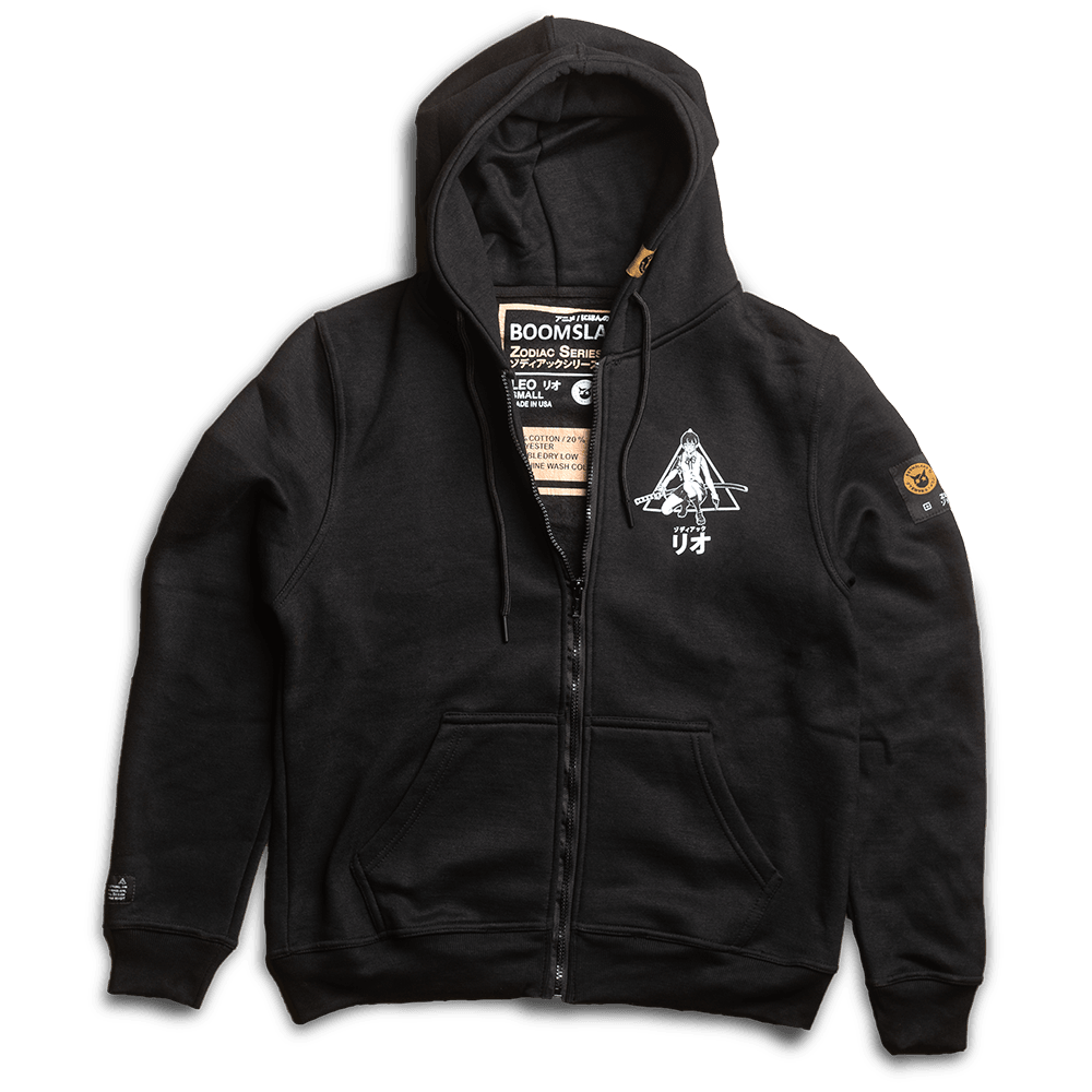 Leo anime hoodie by Boomslank