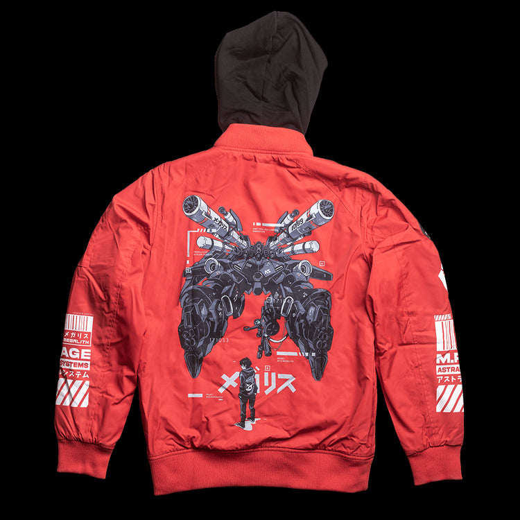 Megalith Anime Bomber Jacket (Boomslank x M.RAGE)