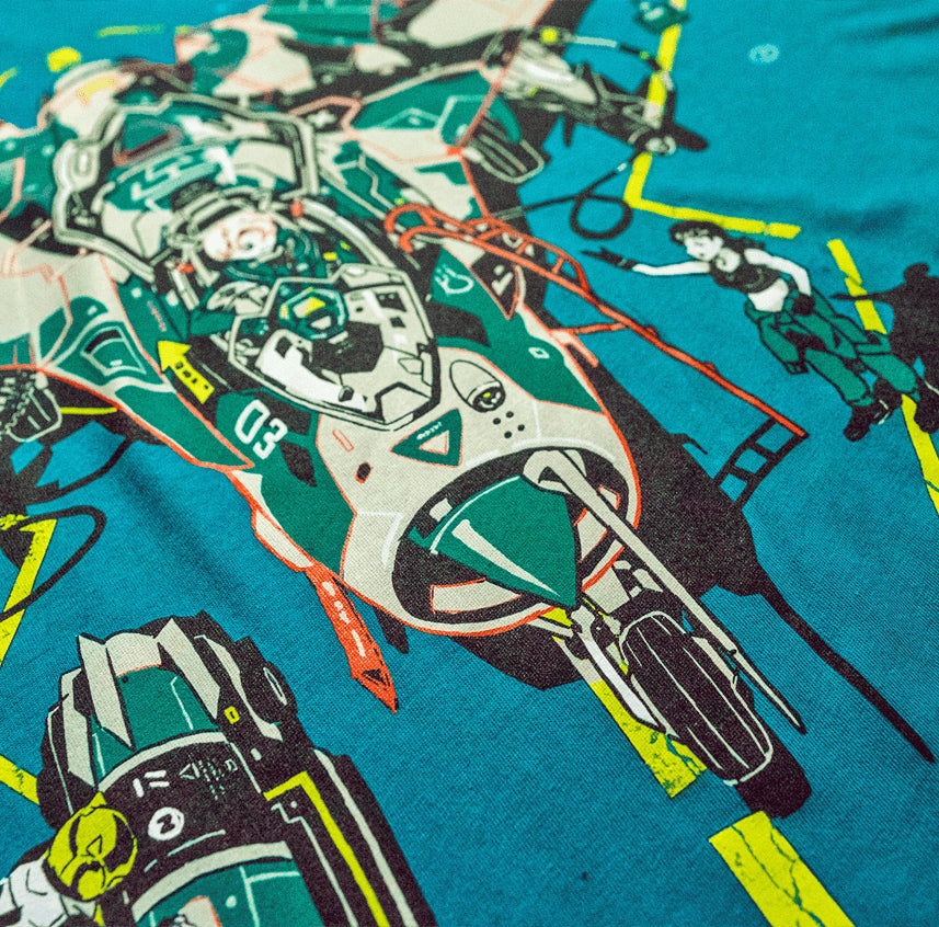 Arsenal anime graphic tee by Boomslank