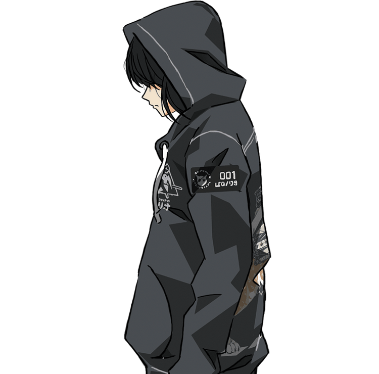 Male Hoodie Anime Anime Character Hero Kawaii Male Japanese Manga